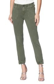 PAIGE Mayslie Jogger Pants in Vintage Ivy Green  at Nordstrom